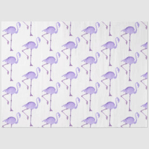 Watercolor Flamingo Series Design 11 Seidenpapier