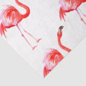 Watercolor Flamingo Series Design 15 Seidenpapier (Ausschnitt)