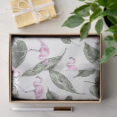 Watercolor Flamingo Series Design 19 Seidenpapier (Geschenk)