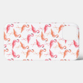 Watercolor Flamingos Case-Mate iPhone Hülle (Rückseite (Horizontal))