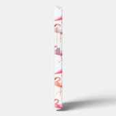 Watercolor Flamingos Case-Mate iPhone Hülle (Rückseite / Links)