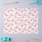 Watercolor Flamingos Seidenpapier (Basteln)