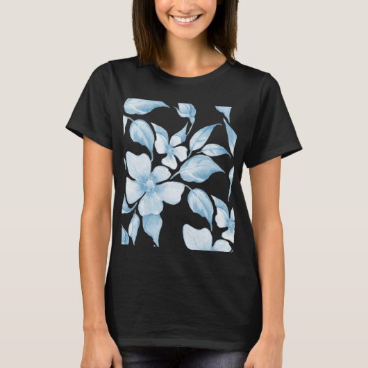 Watercolor Floral Bouquet Women’s T-Shirt (Vorderseite)