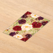 Watercolor Floral Pattern Acryleinladungen (Ablage )