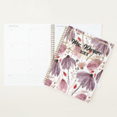 Watercolor Floral Personalisiert Teacher Gift Boho Planer (Anzeige)