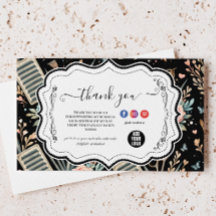 Watercolor Floral Wimpernkünstlerin