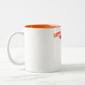 Watercolor-Florida-Tasse Zweifarbige Tasse (Links)