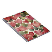 Watercolor. Flowering Hearts Notizblock (Rechte Seite)