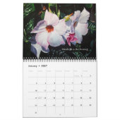Watercolor Flowers Calendar Kalender (Jan 2027)