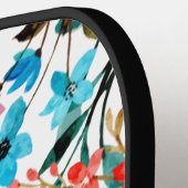 Watercolor Flowers Custom Pickleball Paddle (Linke Seite)