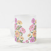 Watercolor Flowers Design-34063 Mattglastasse (Vorderseite Links)