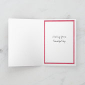 Watercolor Flowers Happy Birthday Mom Karte (Innenseite)