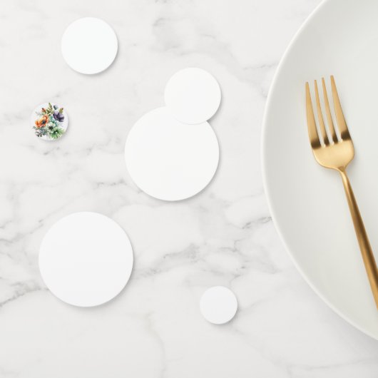 watercolor flowers konfetti (Gruppe)