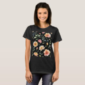 Watercolor Flowers T-shirt  (Vorne ganz)