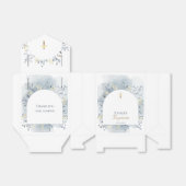 watercolor foliage Baptism Geschenkschachtel (Ungefaltet)