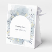 watercolor foliage Baptism Geschenkschachtel (Rückseite)