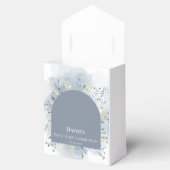 watercolor foliage First Holy Communion Geschenkschachtel (Geöffnet)