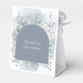 watercolor foliage First Holy Communion Geschenkschachtel (Rückseite)