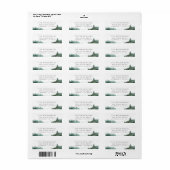 Watercolor Forest Mountain Lake  (Vorne)