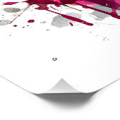 Watercolor Fox Poster (Ecke)