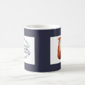 Watercolor Fox Wreath Gods Time Kaffeetasse (Mittel)