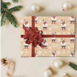 Watercolor French Bulldog Frenchie Christmas Dog Geschenkpapier<br><div class="desc">Fügen Sie Ihren Urlaubsgeschenken einen festlichen Flair mit unserem Watercolor French Bulldog Beige Weihnachtswrapping Paper hinzu. Dieses Papier mit einer bezaubernden Aquarell-Illustration eines französischen Bulldoggen, umgeben von zarten Schneeflocken und einer fröhlichen "Fröhlichen Weihnachtsbotschaft", ist perfekt für Hundefreunde und alle, die ihre Geschenke besonders machen möchten. Bringen Sie Ihren Lieben Wärme...</div>