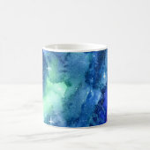 Watercolor-Galaxie-Raum-Tasse Kaffeetasse (Mittel)