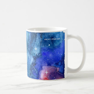 Watercolor-Galaxie-Raum-Tasse Kaffeetasse