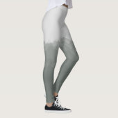 Watercolor-Gebirgswaldillustrations-Leggings Leggings (Rechts)