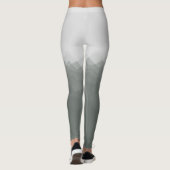 Watercolor-Gebirgswaldillustrations-Leggings Leggings (Rückseite)