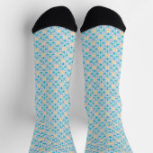 Watercolor Geo _ Summer Socken (Oben)