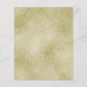 Watercolor Gold Glitzer Gender Reveve Invitation (Rückseite)