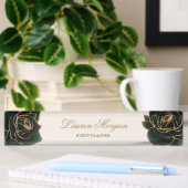 Watercolor Gold | Namensplakette