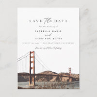 Watercolor Golden Gate San Francisco
