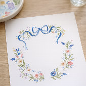 Watercolor Golden Retriever Wedding Crest Geschenktütchen