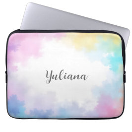 Watercolor Gradient Invitation Cute Elegant Femine Laptopschutzhülle