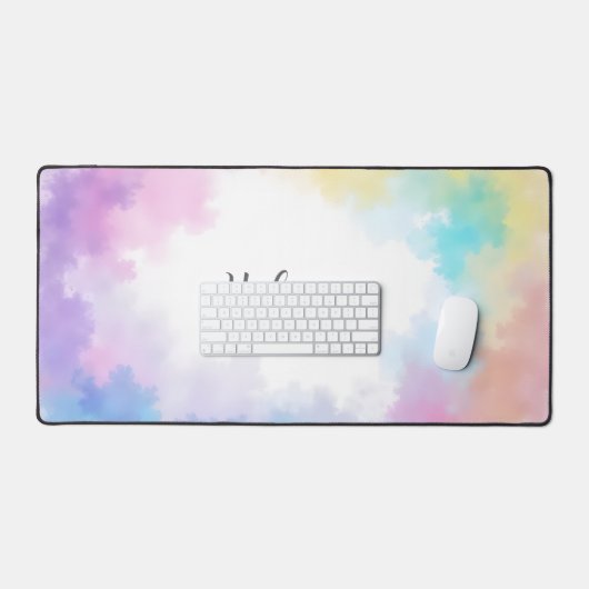 Watercolor Gradient Invitation Cute Elegant Femine Schreibtischunterlage (Tastatur & Maus)