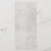 Watercolor Green Cactus Southwest Wedding Menu Menükarte (Rückseite)