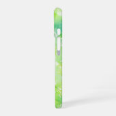Watercolor Green Leaf Botanical Phone Case iPhone 16 Hülle (Linke Seite)