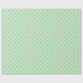 Watercolor Green Stripes Flamingos Geschenkpapier (Flach)