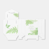 Watercolor Greenerity Foliage Wedding Vielen Dank Geschenkschachtel (Ungefaltet)
