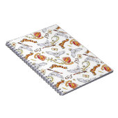 Watercolor GRYFFINDOR™ Hedwig-Muster Notizblock (Rechte Seite)