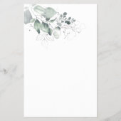 Watercolor Guess wie alt war "She Dusche" Spielkar Flyer (Hinten)