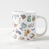 Watercolor Harry Potter Icons Jumbo-Tasse (Rechts)