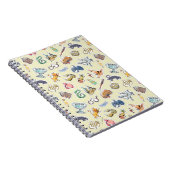 Watercolor Harry Potter Icons Notizblock (Rechte Seite)