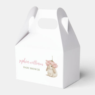 Watercolor-Hasen-Baby-Party Geschenkschachtel