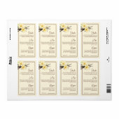 Watercolor, hausgemachte Vanilla Extract Instrukti (Vorne)