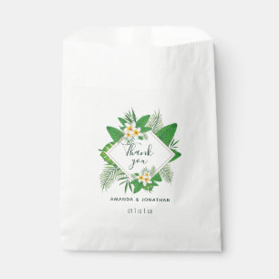 Watercolor Hawaiian Aloha Luau Wedding Guest Favor Geschenktütchen