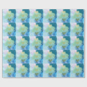 Watercolor Hearvingpapier Geschenkpapier (Flach)