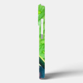 Watercolor Heliconia Tropical Blume Case-Mate iPhone Hülle (Rückseite / Links)